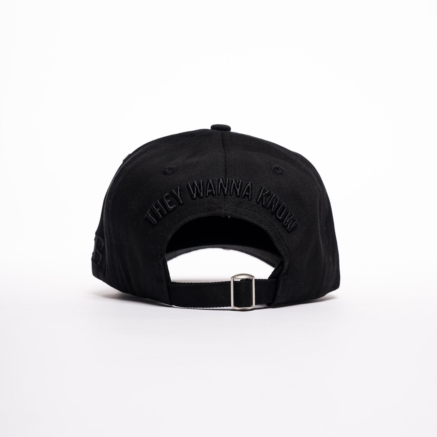 Long Term Success Black Out Distressed Cap
