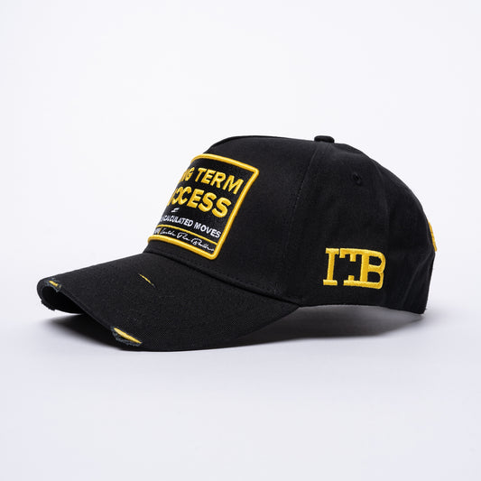 Long Term Success Black/Yellow Trucker Cap
