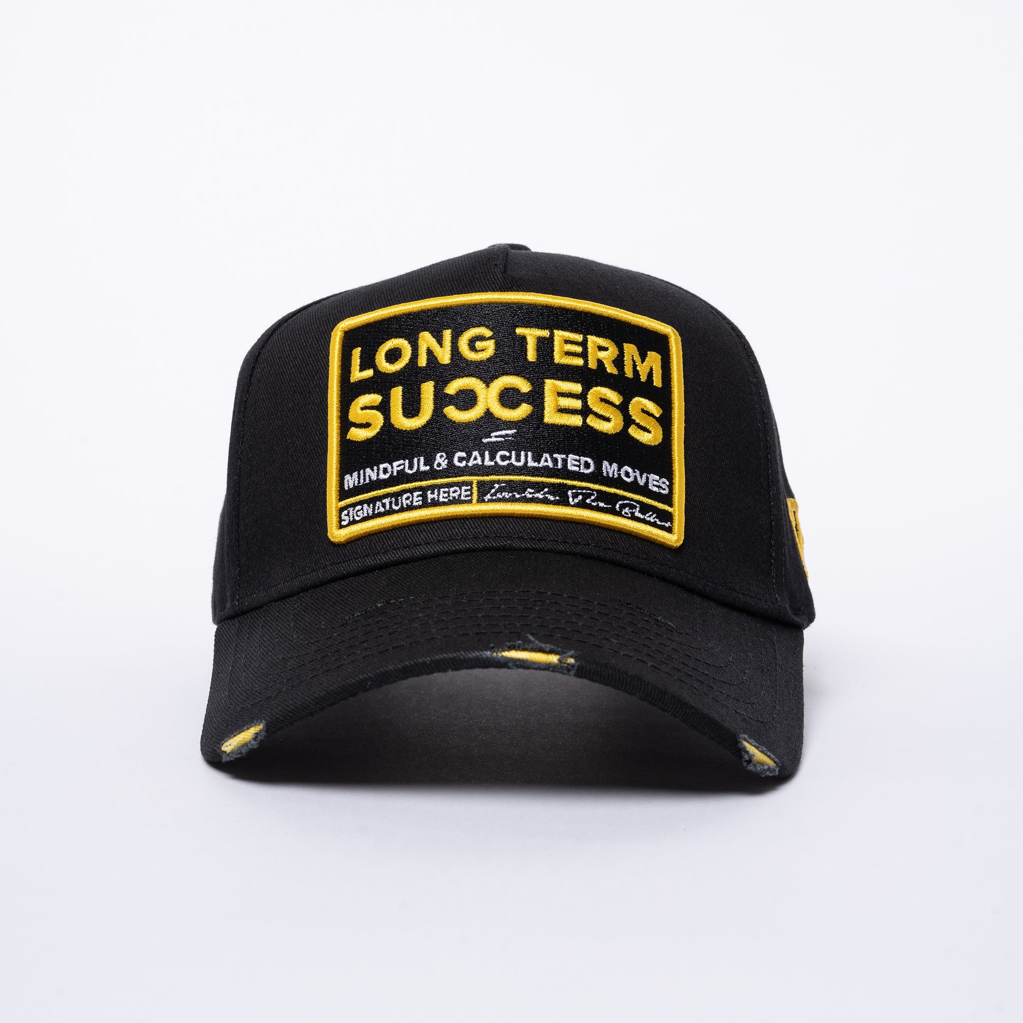 Long Term Success Black/Yellow Trucker Cap - Main Image