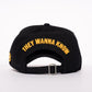 Baller SZN Black/Gold Distressed Cap