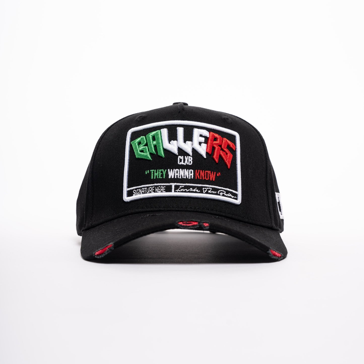 Ballers Clxb Distressed Cap