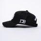ITB Repeat Icon Distressed Cap Black & White